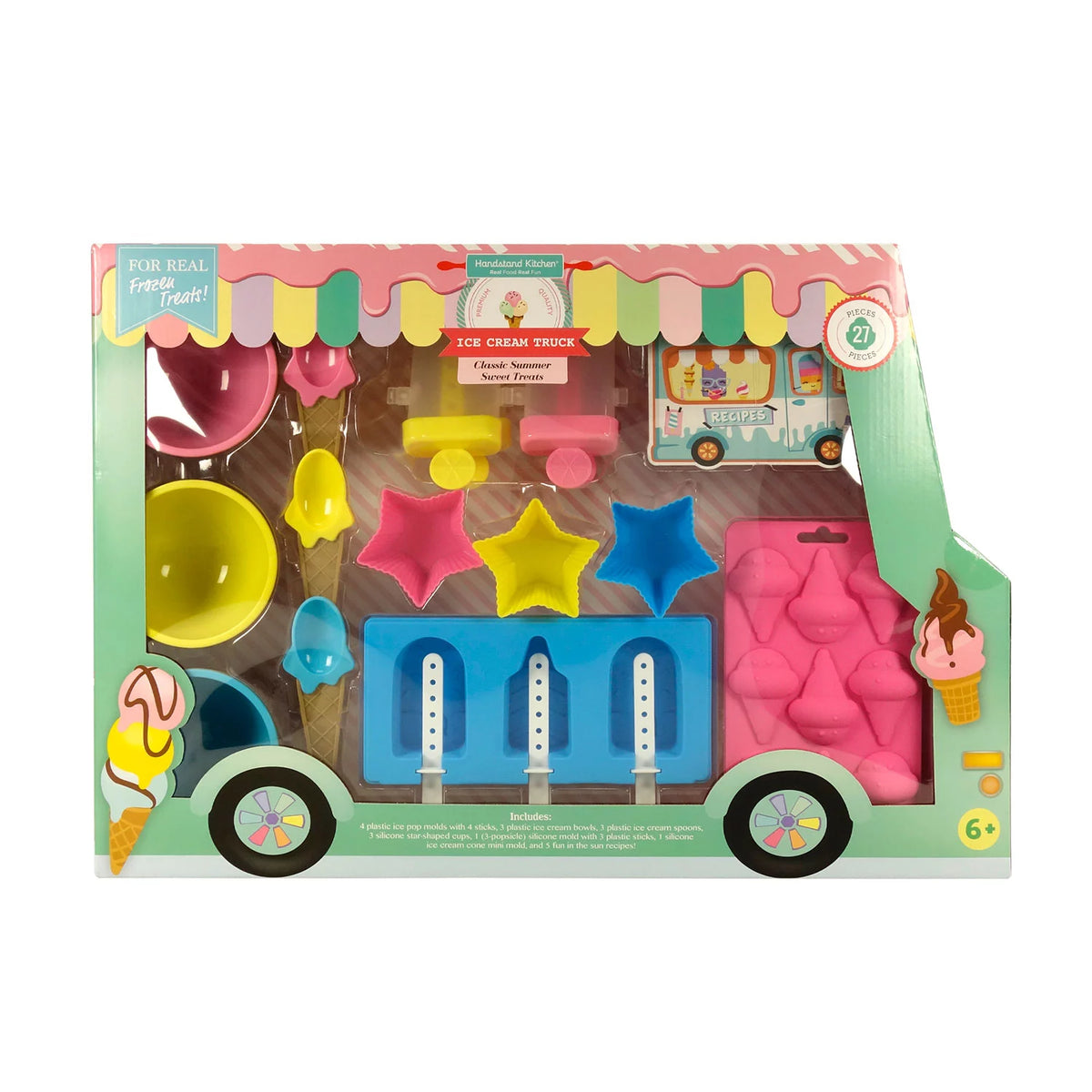 Handstand Kitchen Iced Cream Truck Summer Sweet Treats Dessert Making Set, 1 ea