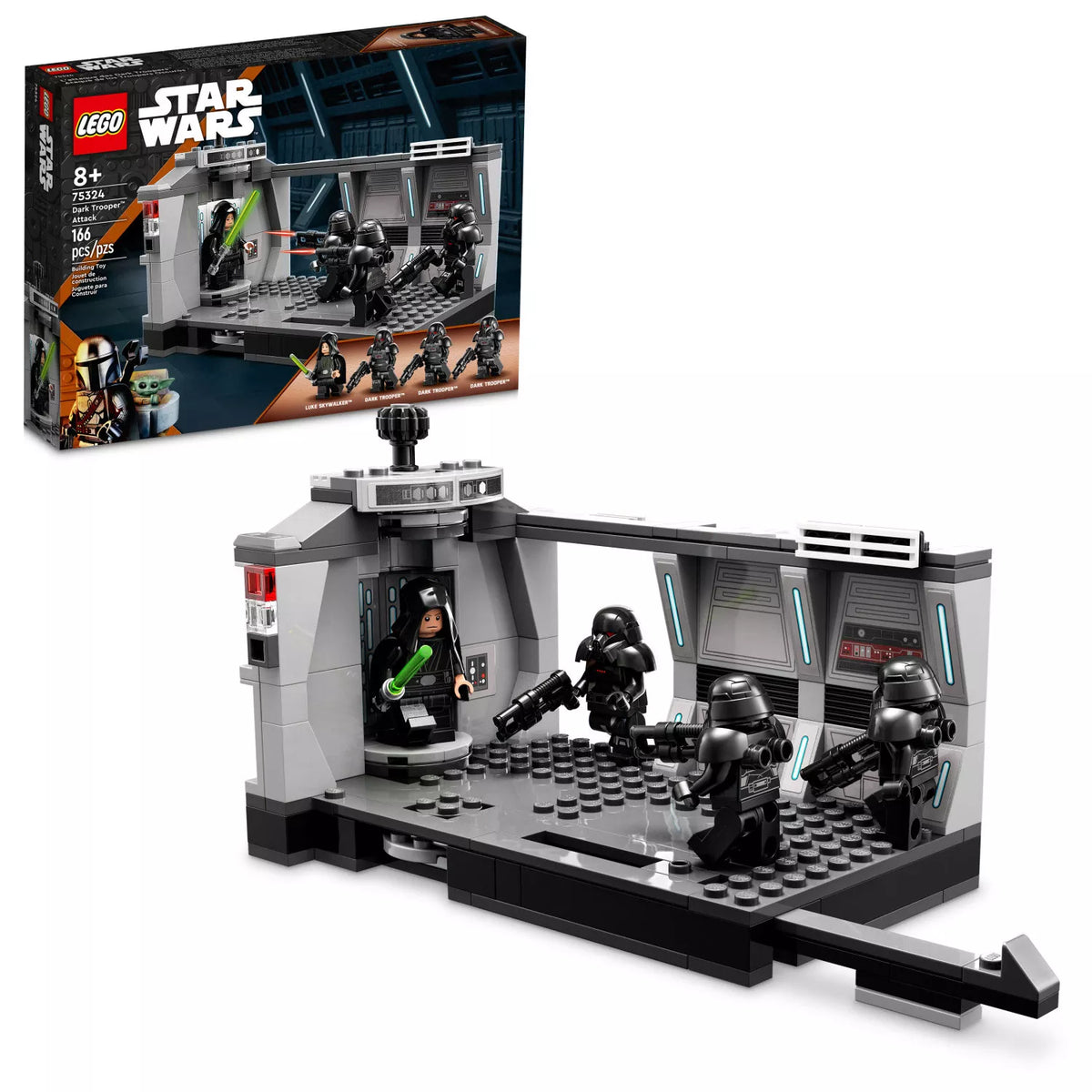 Lego Star Wars Dark Trooper Attack Building Kit With 166 Pieces, 1 ea