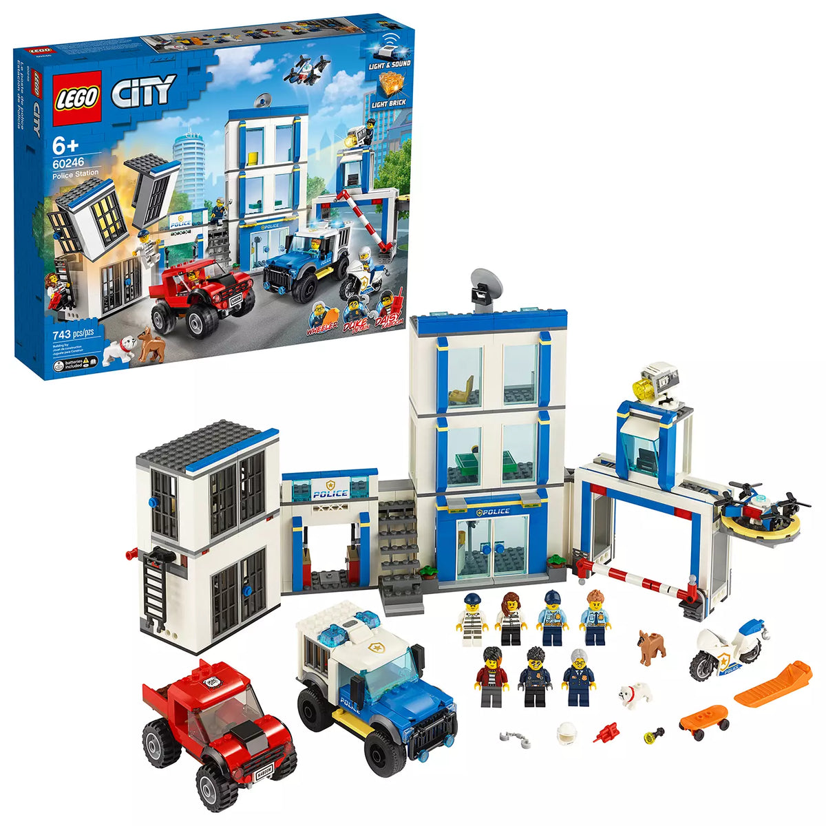 Lego City Police Station Set, 1 ea