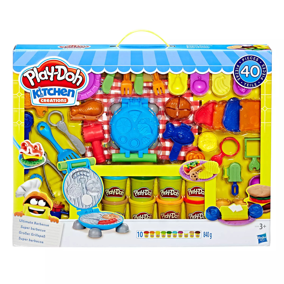 Play-Doh Kitchen Creations Ultimate Barbeque Set, 1 ea