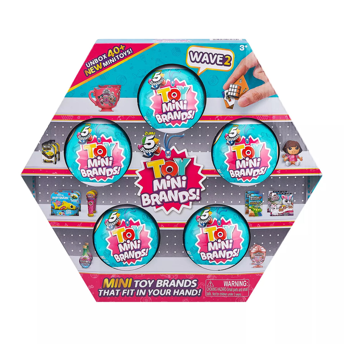 Zuru 5 Surprise Mini Toys Series Pack, 5 ea