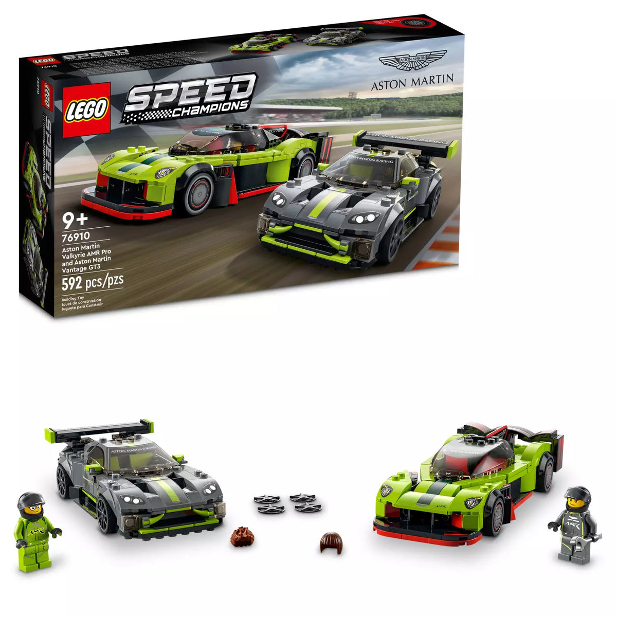 Lego Speed Champions Aston Martin Vantage GT3 Set, 1 ea