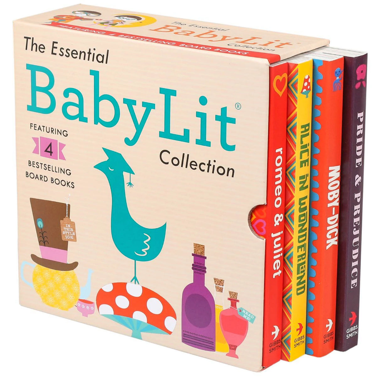 Baby Lit 4 Board Book Boxed Set, 1 ea