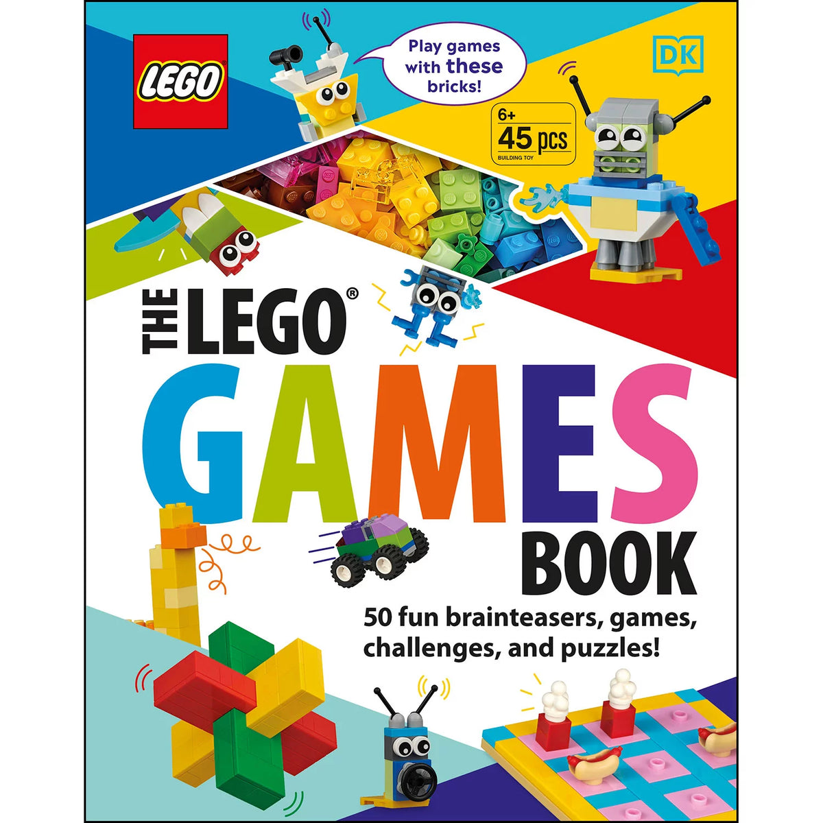The Lego Games Book : 50 Fun Brain Teasers, Games, Challenges, and Puzzles, 1 ea