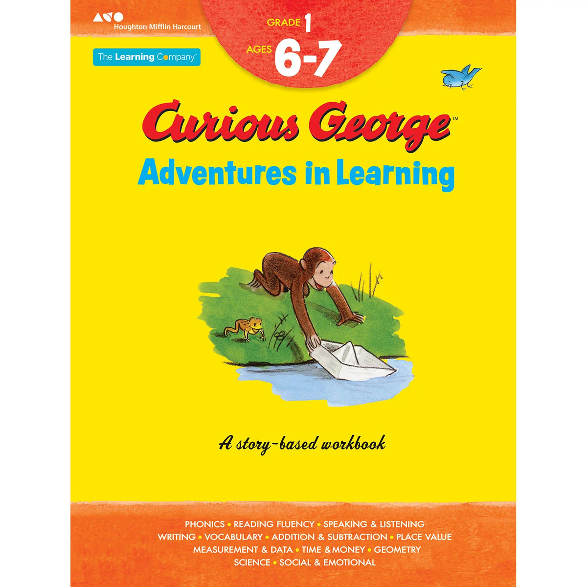Curious George Adventures in Learning, Grade 1: Story-Based Learning, 1 ea