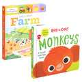Lots to Spot: Farm & Pat-a-Cake: Monkeys Book Bundle, 1 ea