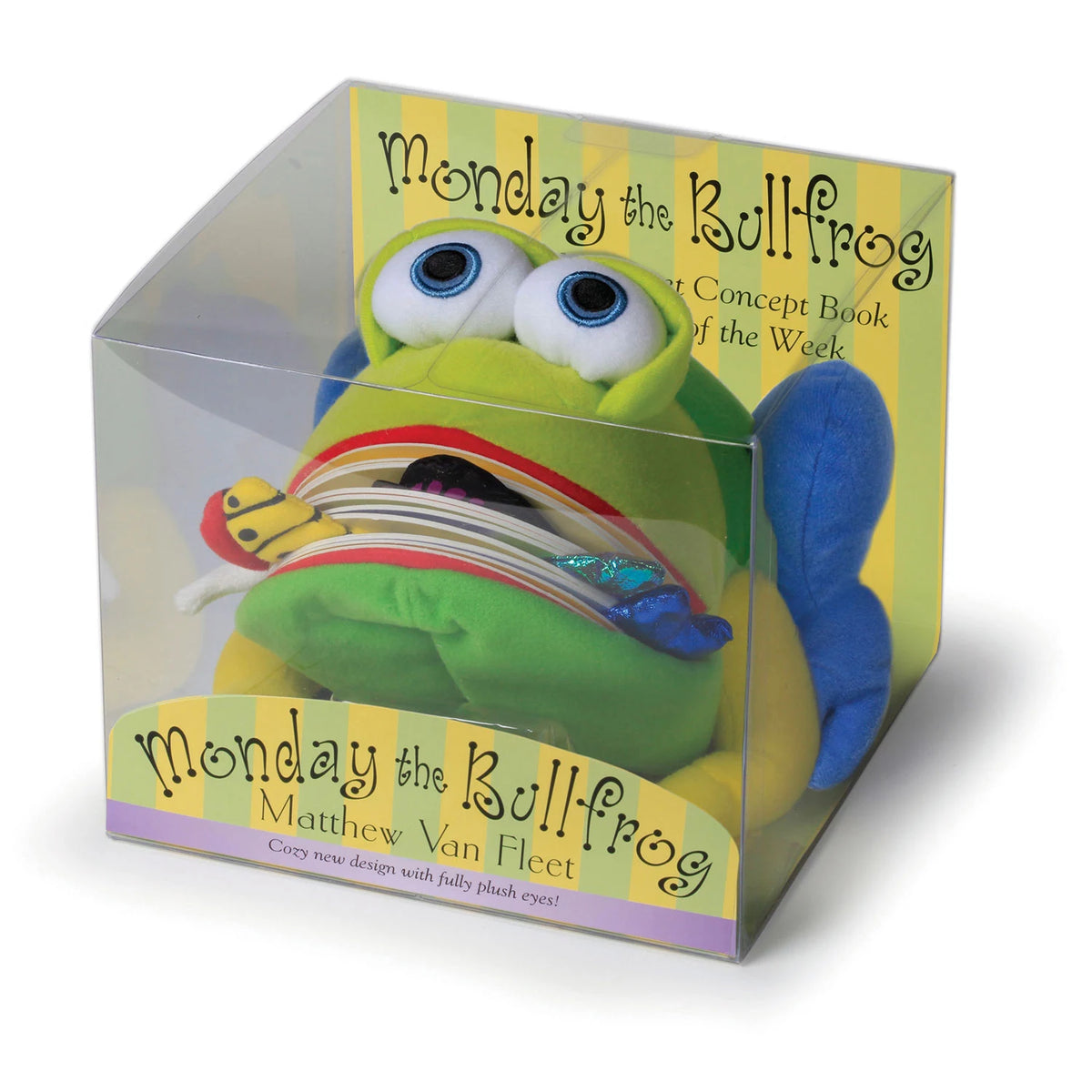 Monday the Bullfrog: A Huggable Puppet Concept Book About the Days of the Week, 1 ea