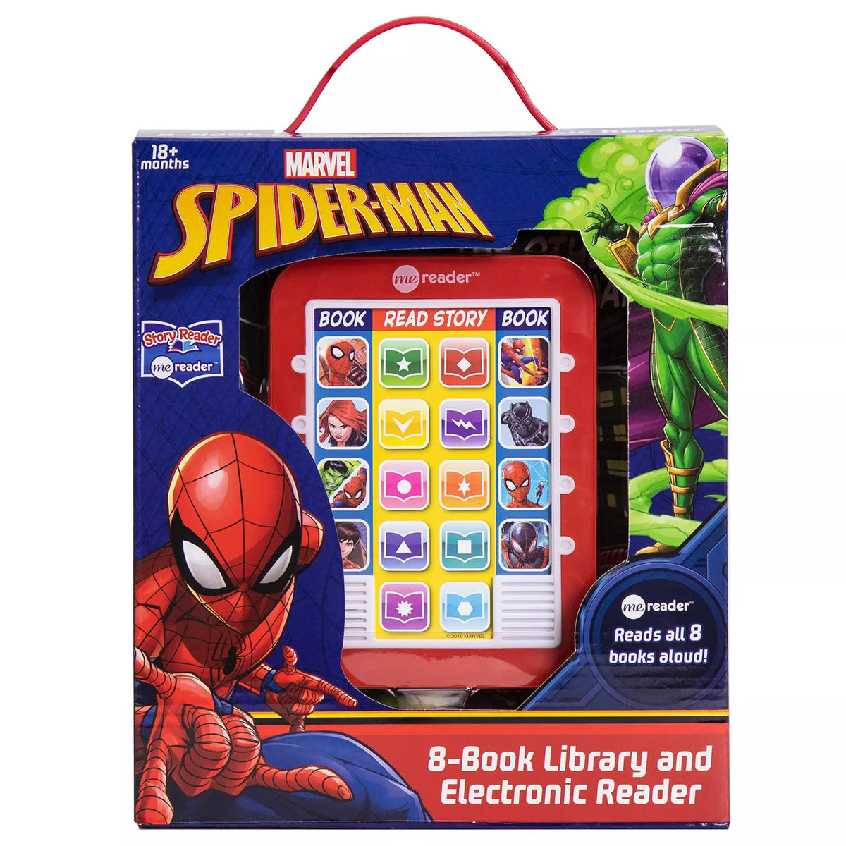 Marvel Spider-Man: 8-Book Library and Electronic Reader, 1 ea
