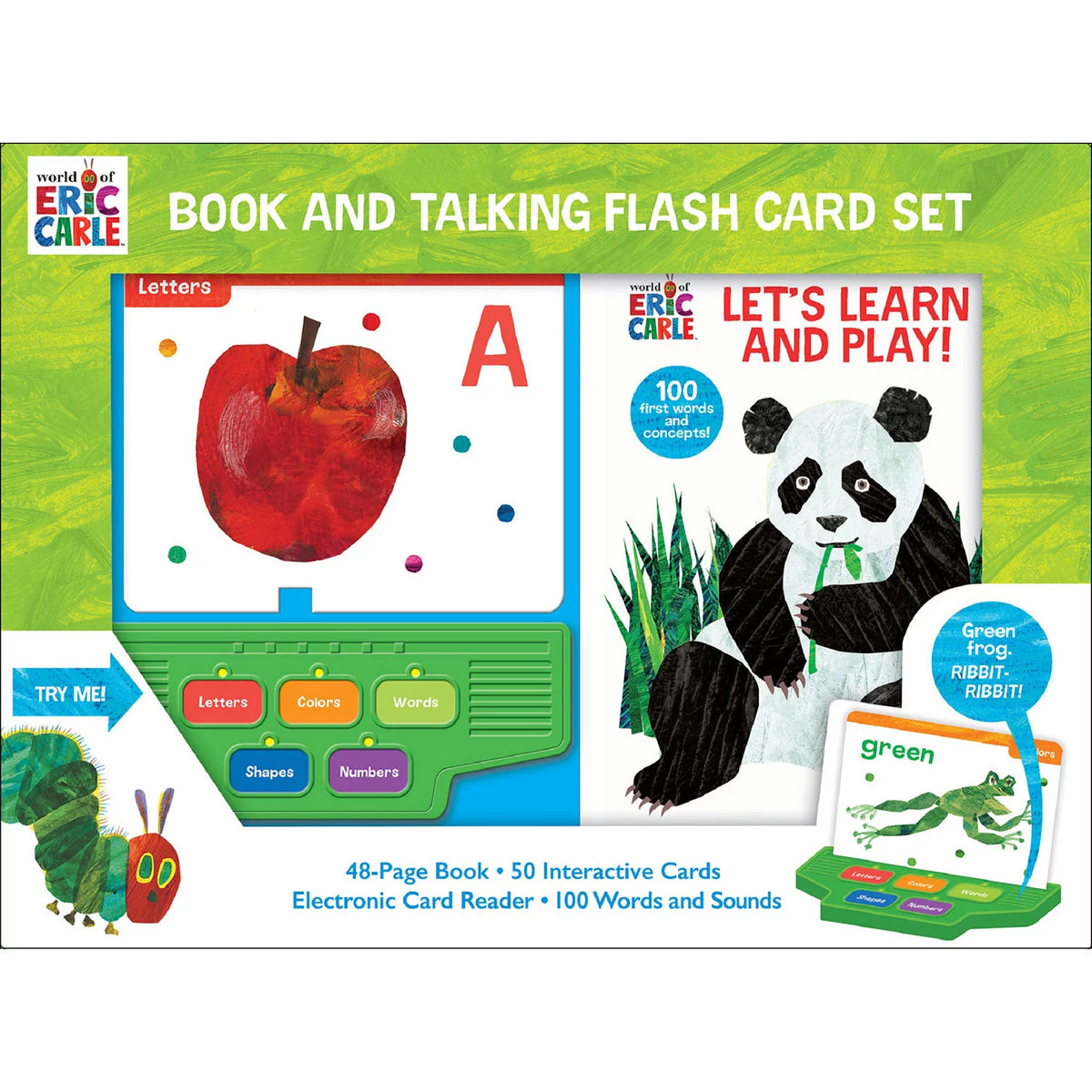 World of Eric Carle: Book and Talking Flash Card Set, 1 ea