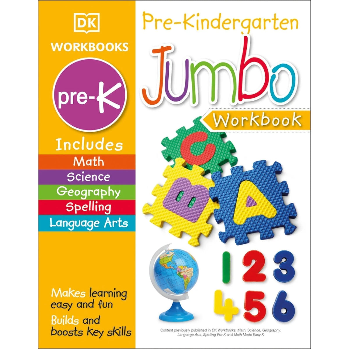 Jumbo Pre Kindergarten Workbook, 1 ea