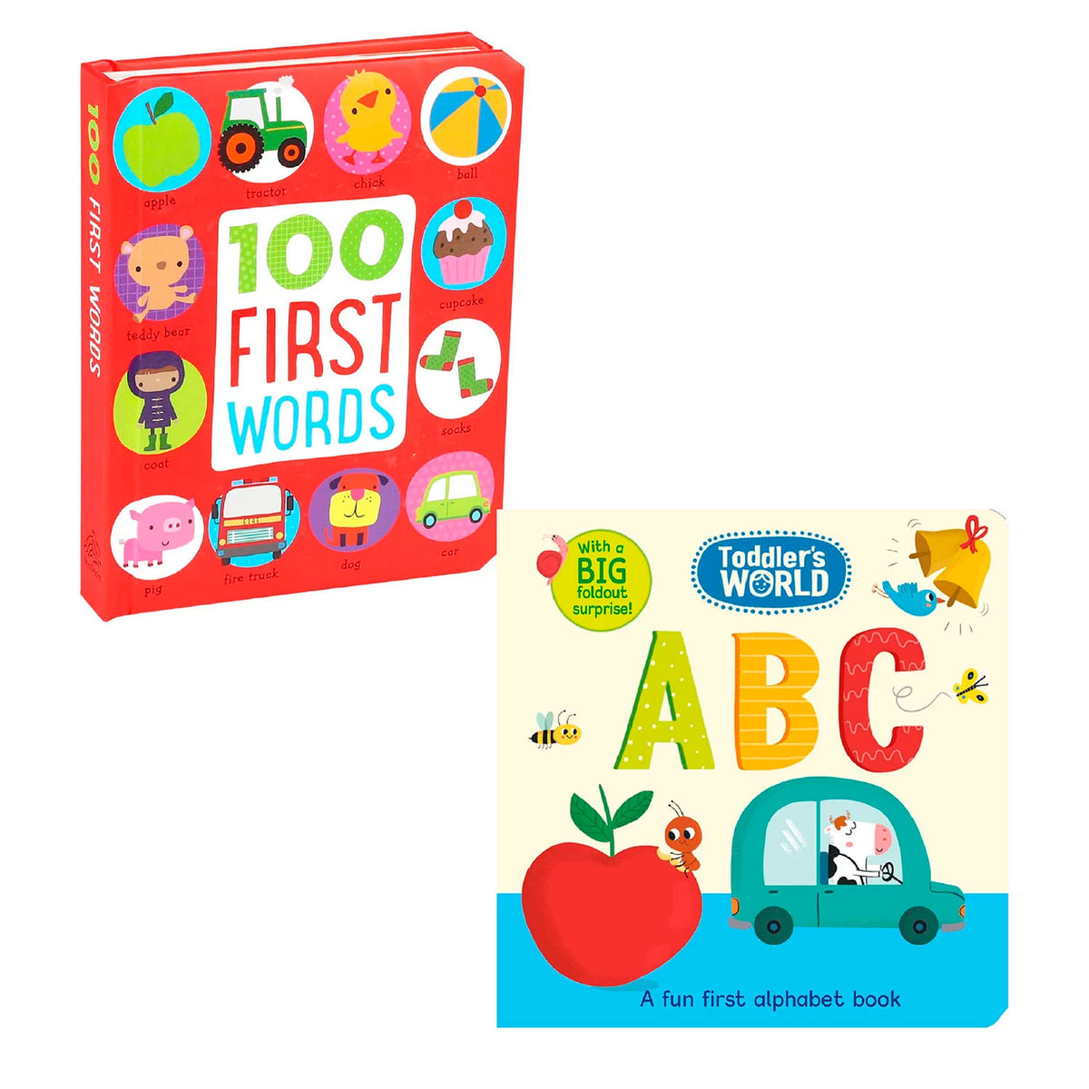 100 First Words & Toddler's World: ABC Book Bundle, 1 ea