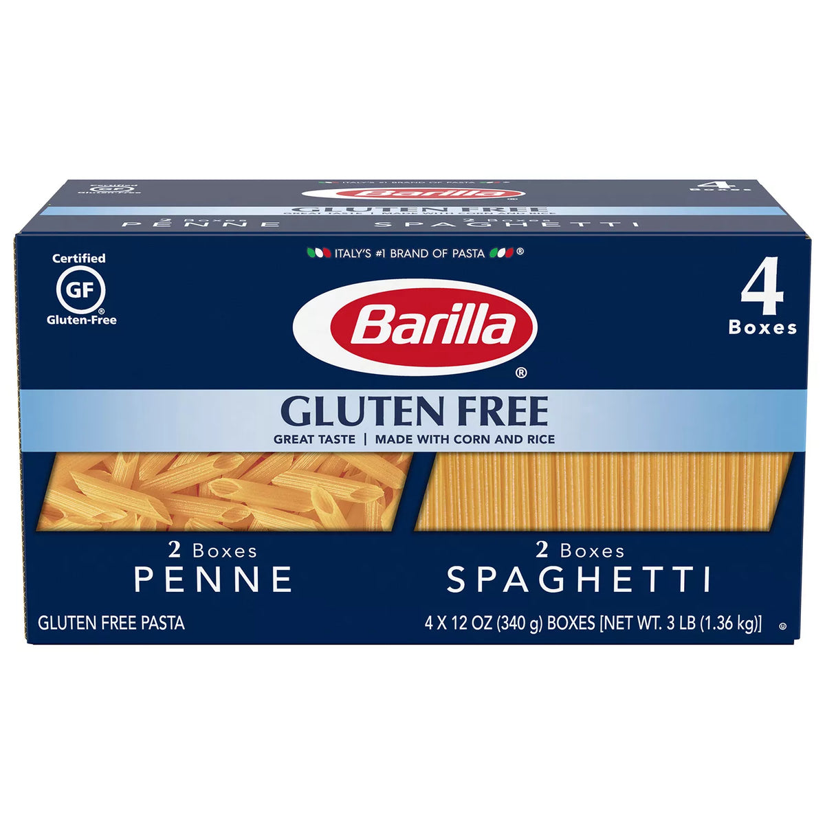 Barilla Gluten-Free Pasta Variety Pack, 4 ea
