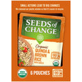 Seeds of Change Certified Organic Quinoa and Brown Rice with Garlic Packs, 6 ea