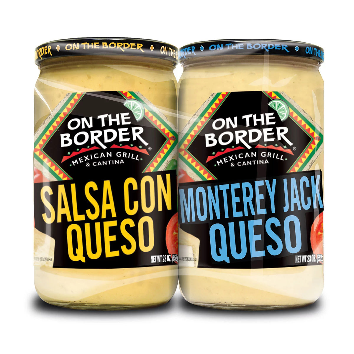 On The Border Queso Variety Pack, 2 ea