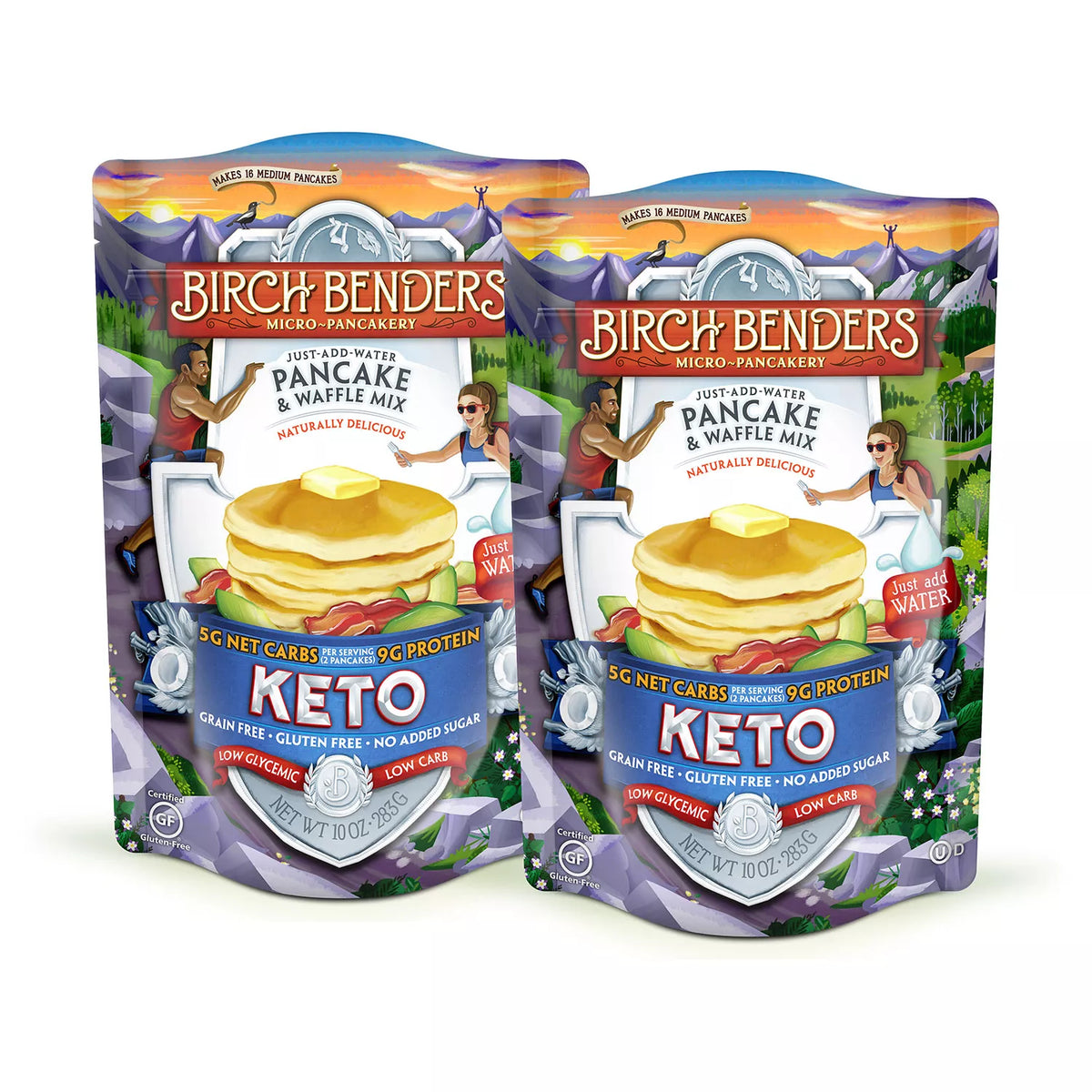 Birch Benders Keto Pancake And Waffle Mix, 2 ea