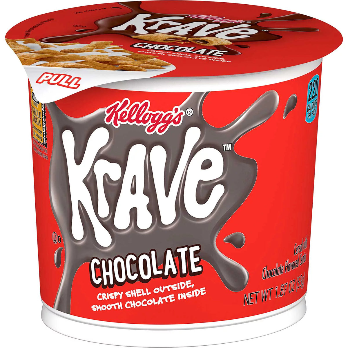 Kellogg's Krave Chocolate Breakfast Cereal Pack, 12 ea