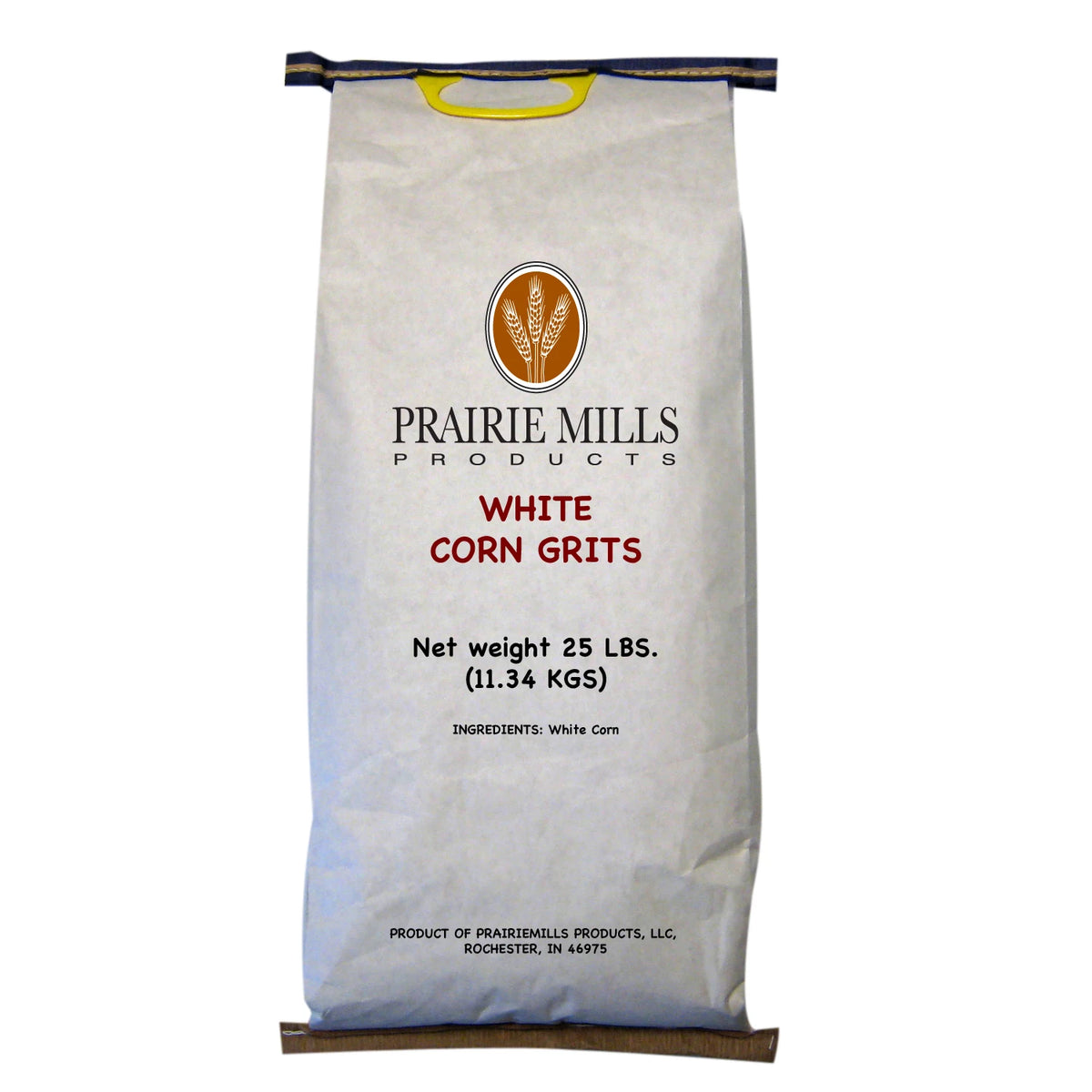 Prairie Mills White Corn Grits Bag, 1 ea