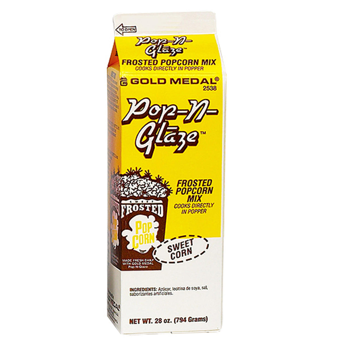 Gold Medal Pop N Glaze For Making Kettle Corn, 12 ea
