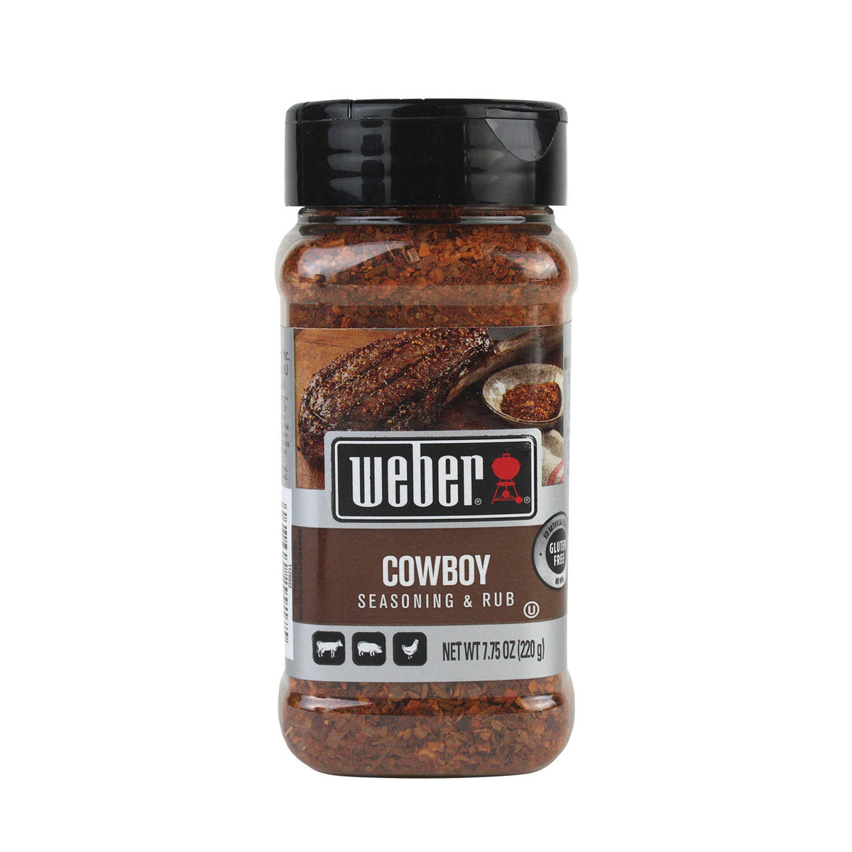 Weber Cowboy Seasoning & Rub, 7.25 oz