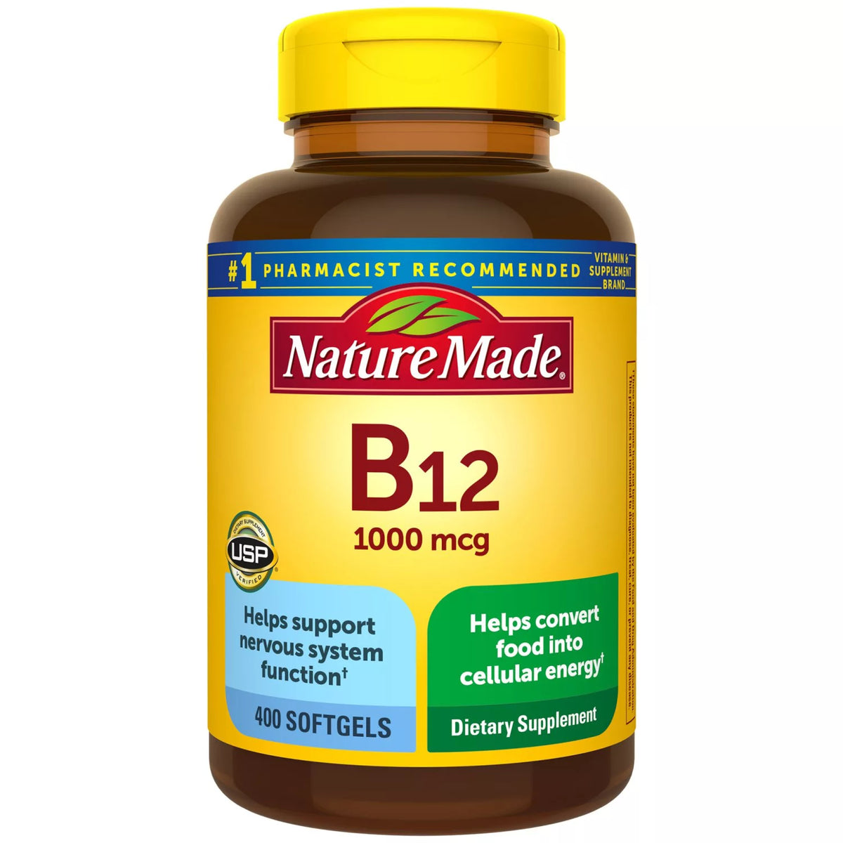 Nature Made B12 Softgels, 1000 mcg, 400 ea