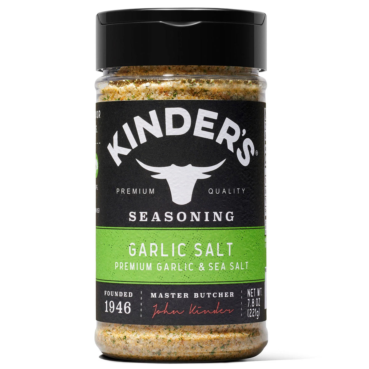 Kinder's Garlic Salt, 7.8 oz