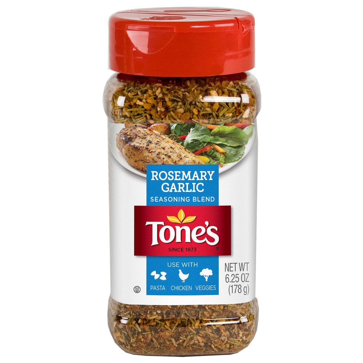 Tone's Rosemary Garlic Seasoning, 6.25 oz