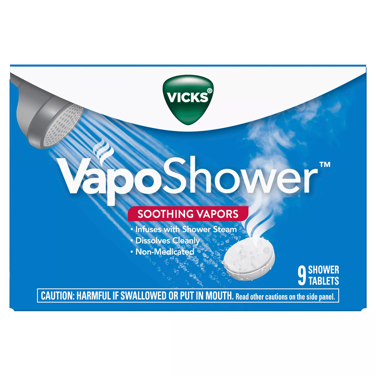 Vicks VapoShower Shower Tablet, 9 ea