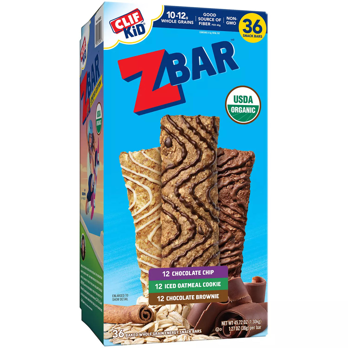 CLIF Kid ZBar Pack, 36 ea