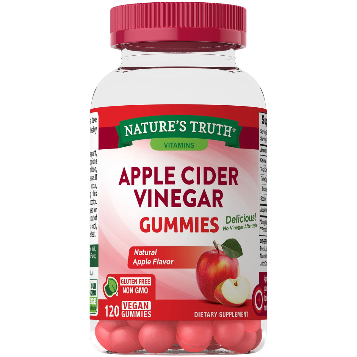 Nature's Truth Apple Cider Vinegar Gummies, 120 ea