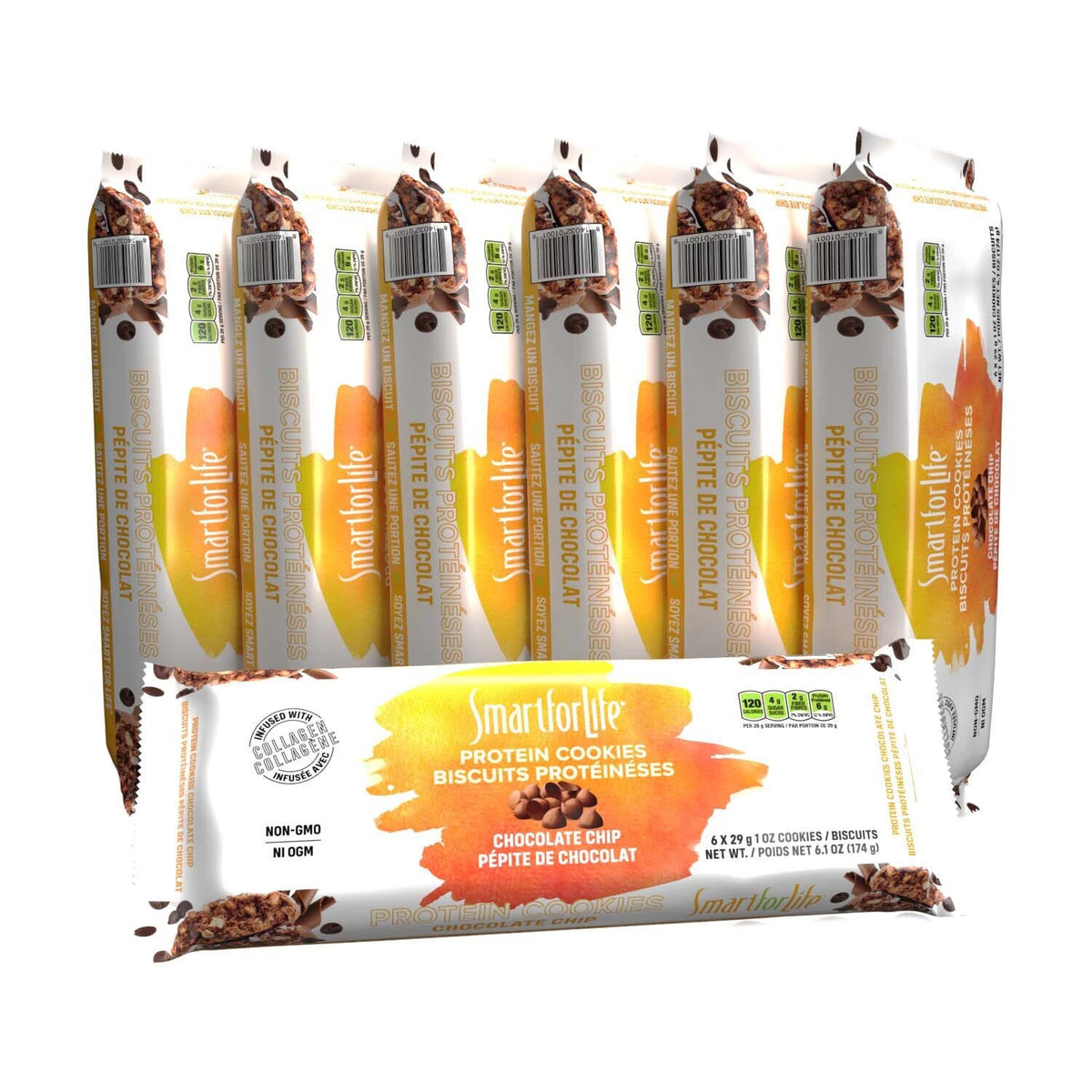 Smart for Life Meal Replacements, Chocolate Chip, 42 ea