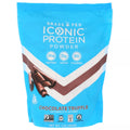 ICONIC Protein Grass Fed Protein Powder, Chocolate, 16 oz