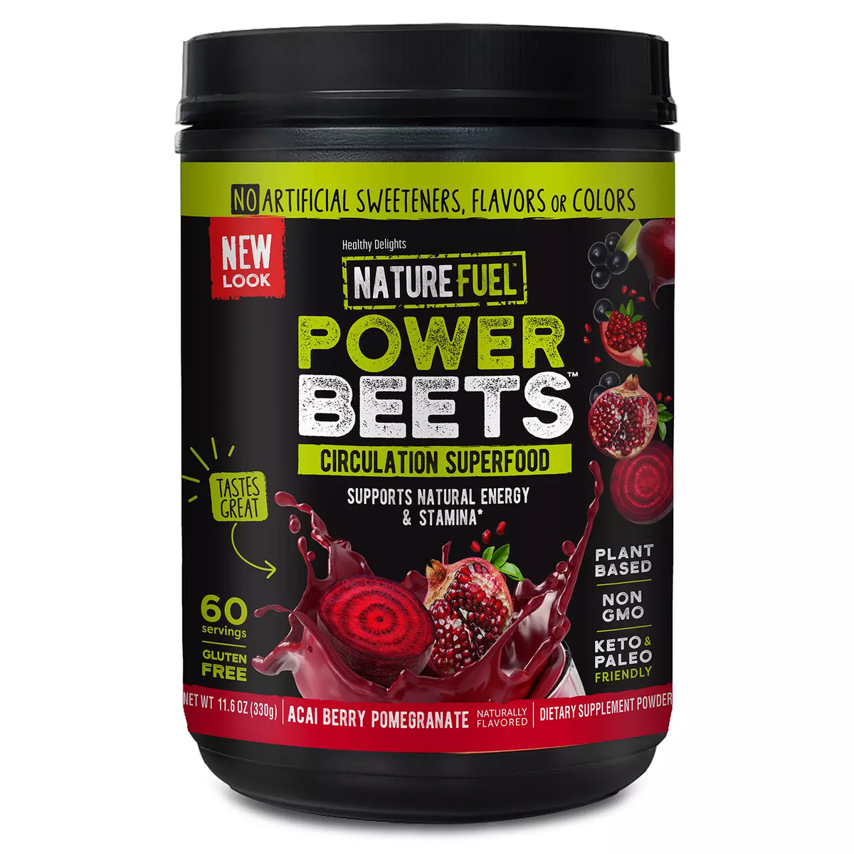 Nature Fuel Power Beets Juice Powder, 11.6 oz