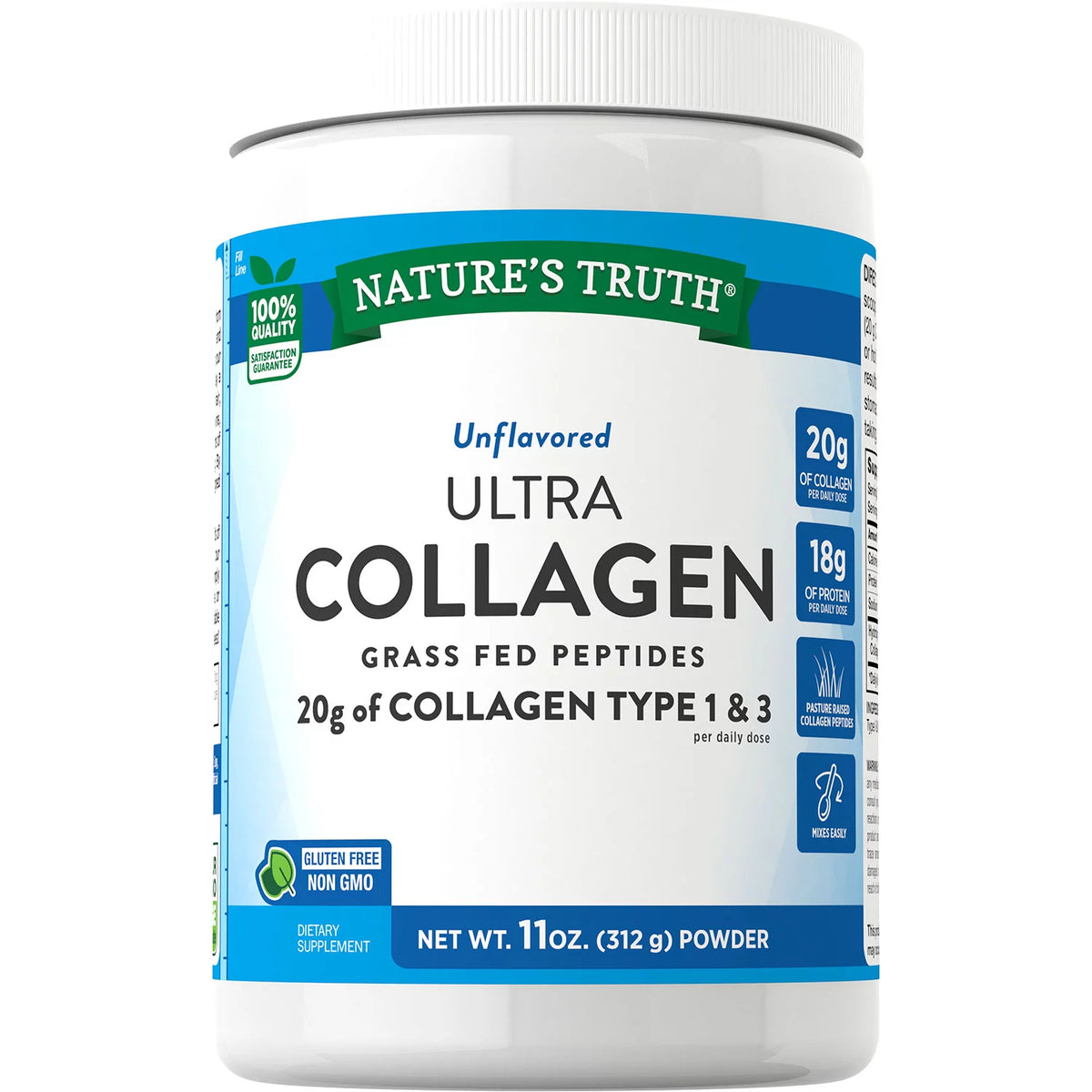 Nature's Truth Ultra Collagen Powder, 11 oz