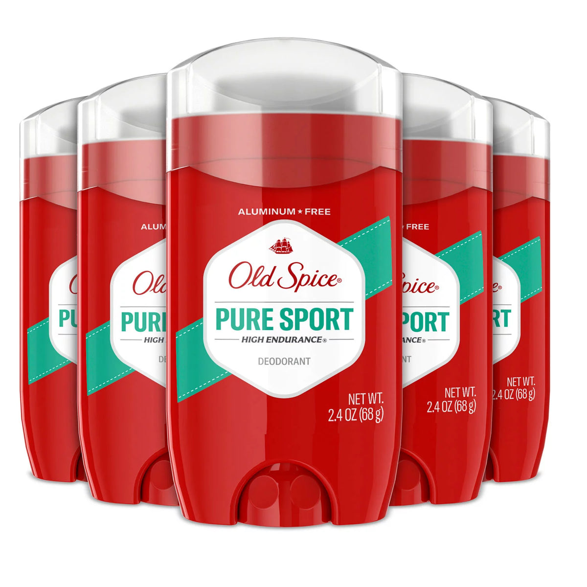 Old Spice High Endurance Deodorant for Men Pure Sport, 5 ea