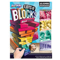 ArtSkills Giant Stackable Toy Blocks for Kids, 4 Fun Games, 1 ea