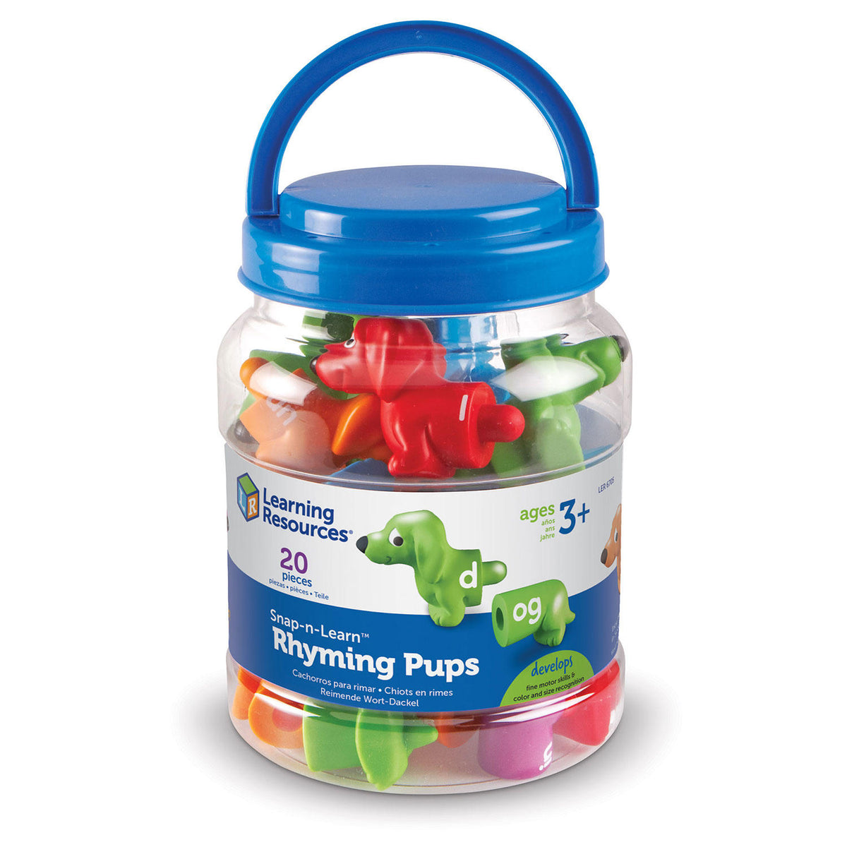 Snap-n-Learn Rhyming Pups, 1 ea