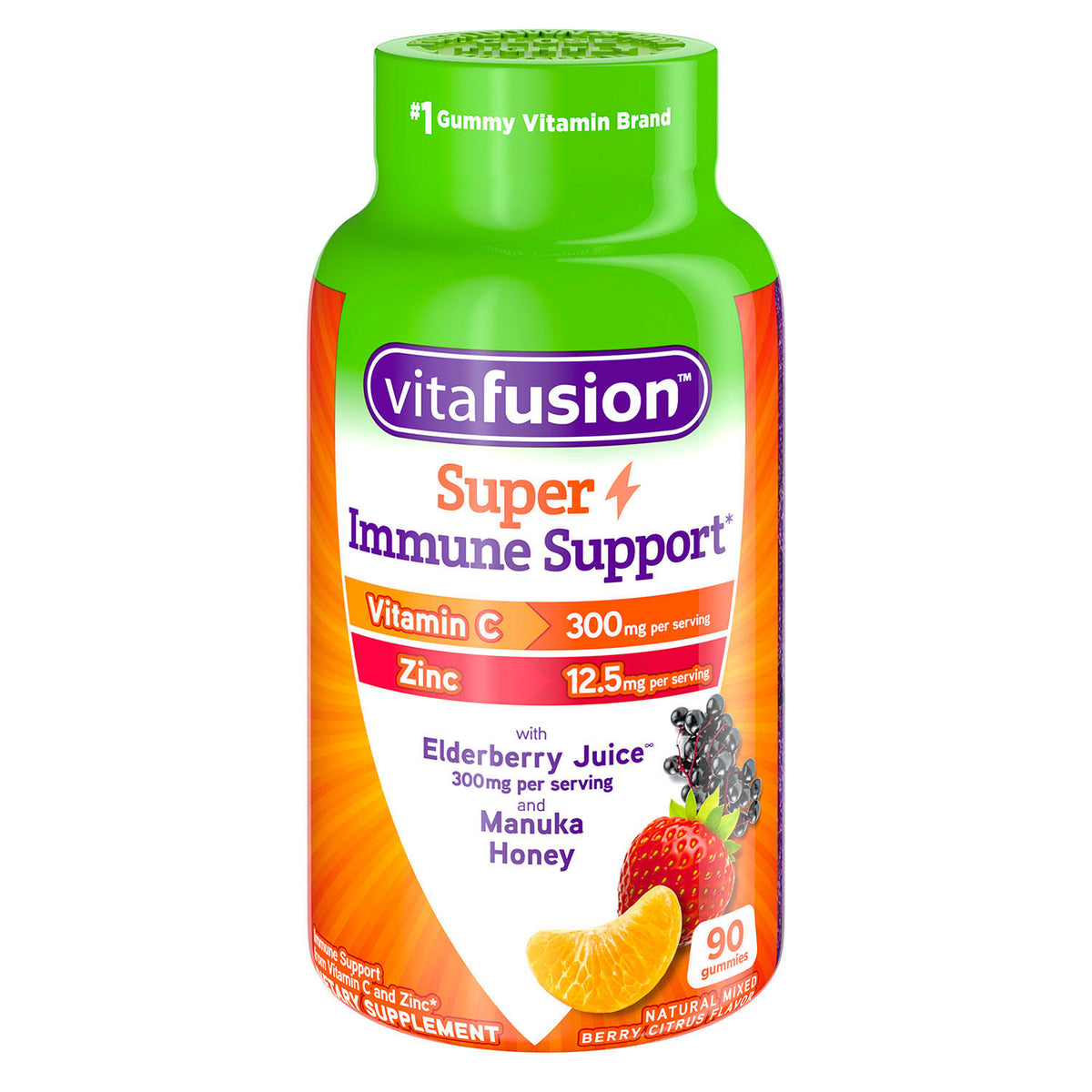 Vitafusion Super Immune Support Gummies, 90 ea
