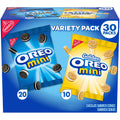 Oreo Mini Mix Sandwich Cookie Variety Pack, 30 ea
