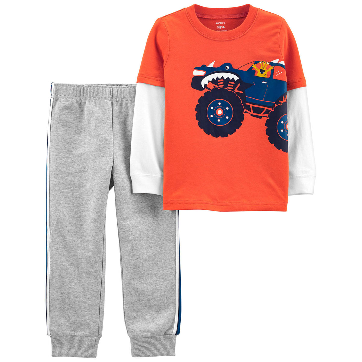 Carter's Boys 2 Piece Playwear Set, 6M, 1 ea