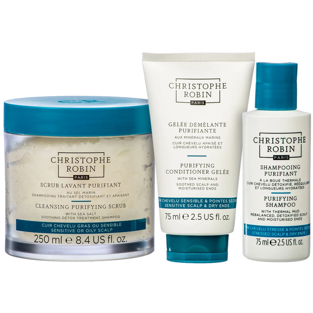 Christophe Robin Hair Detox Gift Set, 1 ea