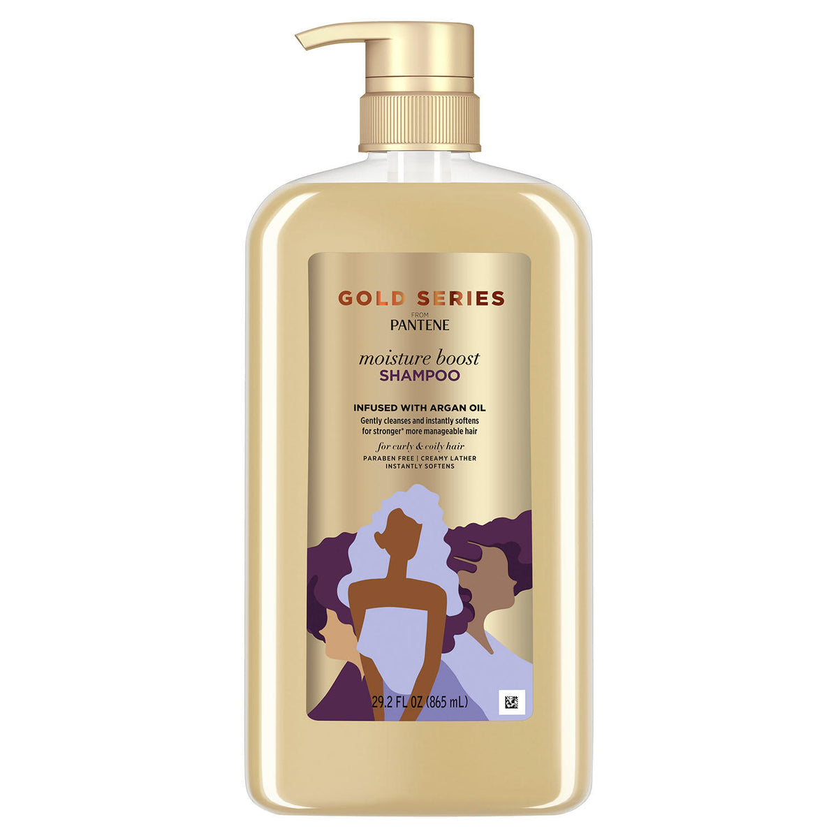 Pantene Gold Series Moisture Boost Shampoo With Argan Oil, 29.2 oz