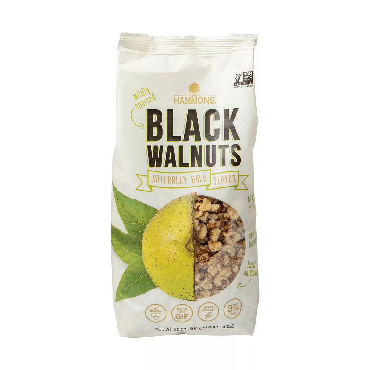Hammons Shelled Large Black Walnuts Twin Pack, 2 ea