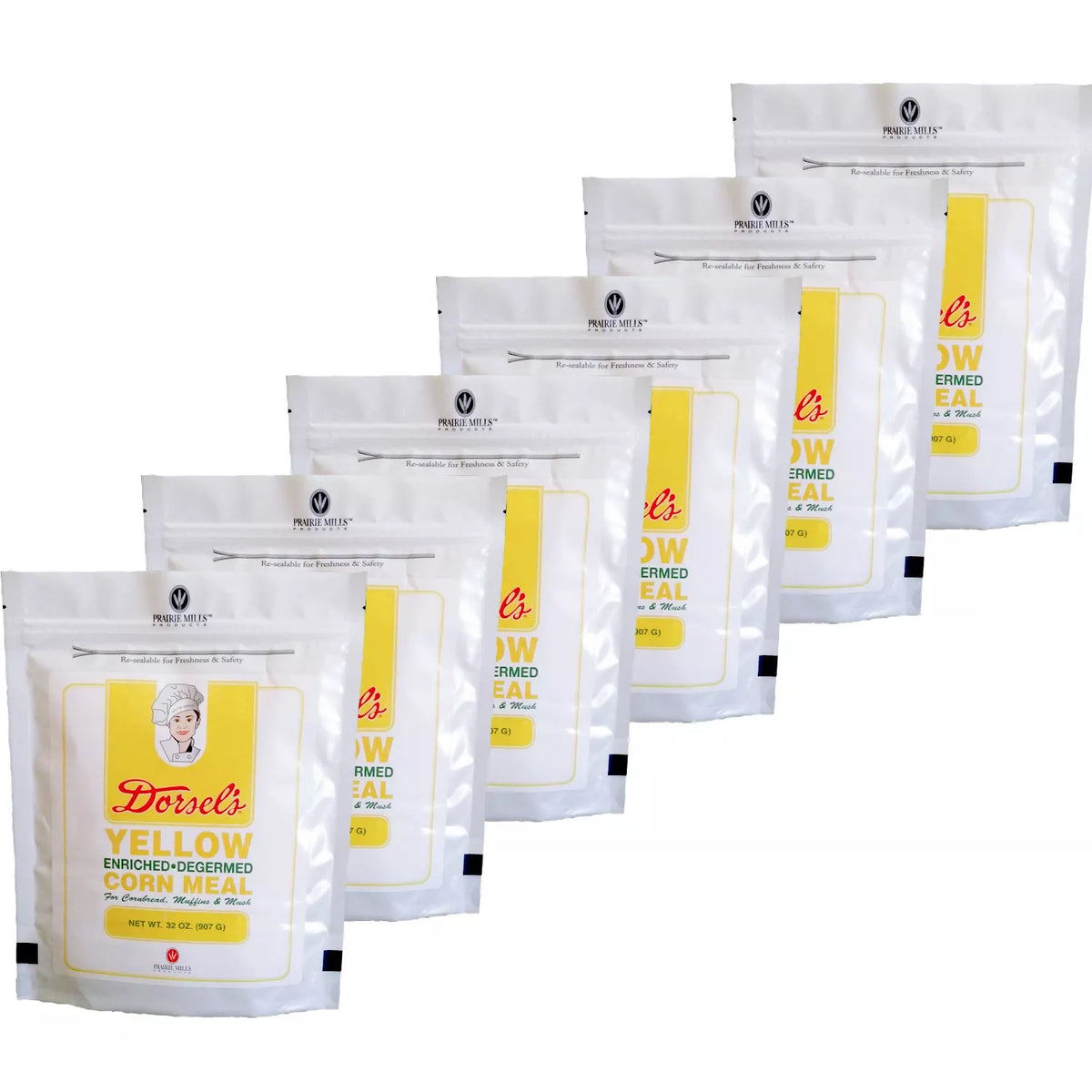 Dorsel's Yellow Corn Meal Pack, 6 ea