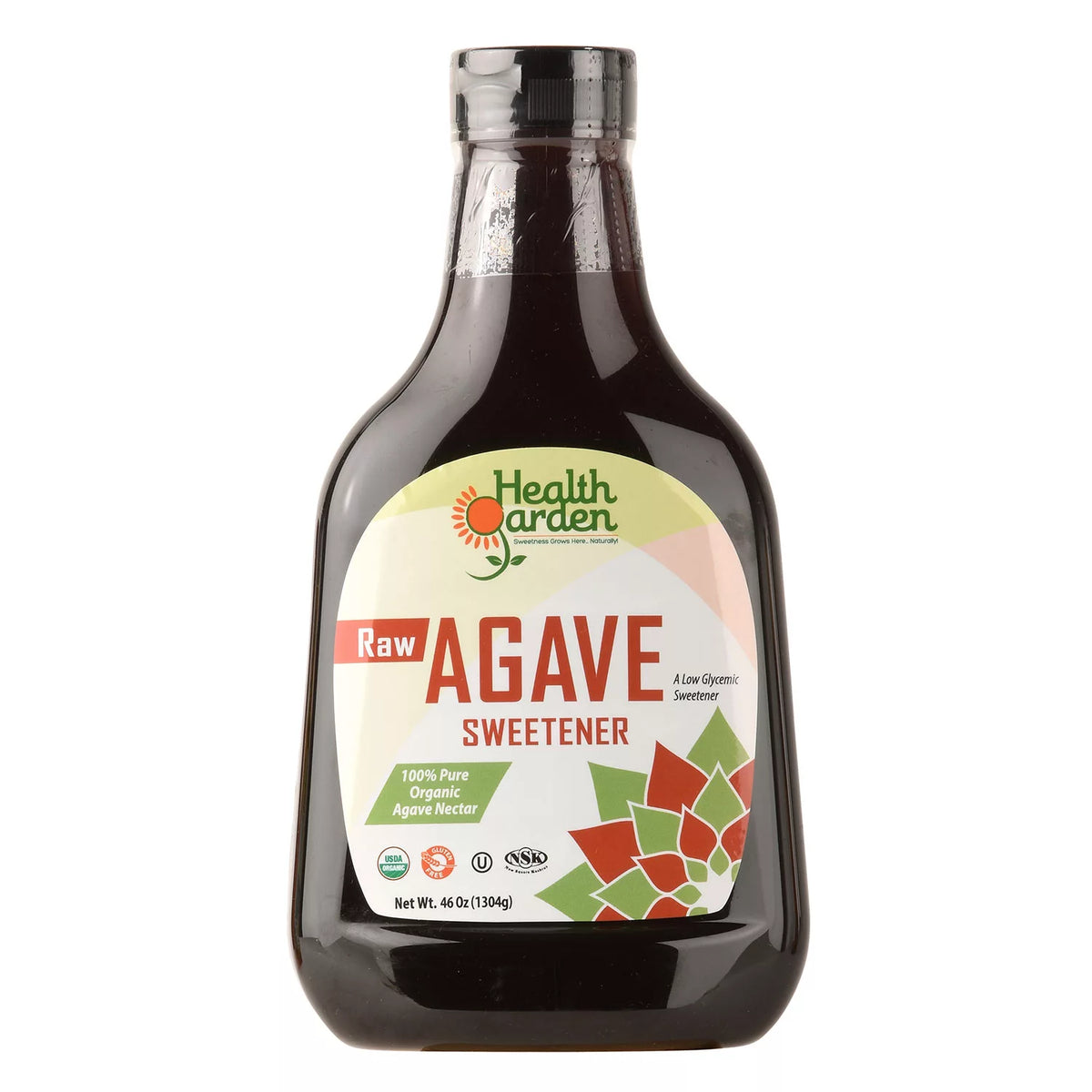 Health Garden Organic Raw Agave Sweetener, 46 oz