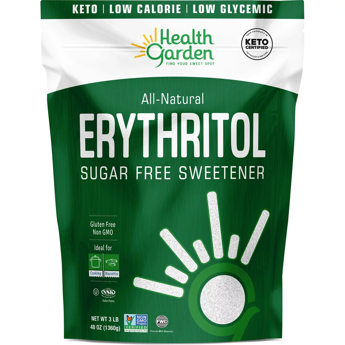 Health Garden Erythritol-Sweetener Bag, 1 ea