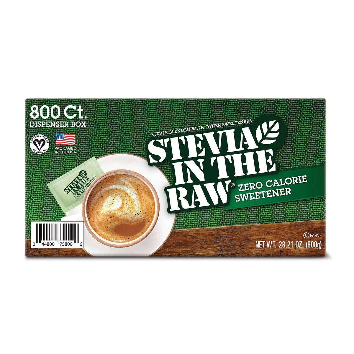 Stevia in the Raw Packets, 800 ea