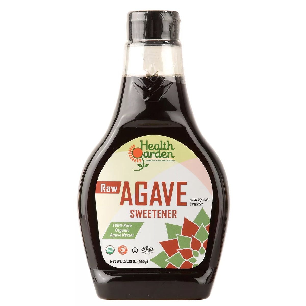 Health Garden Organic Raw Agave, 23 oz