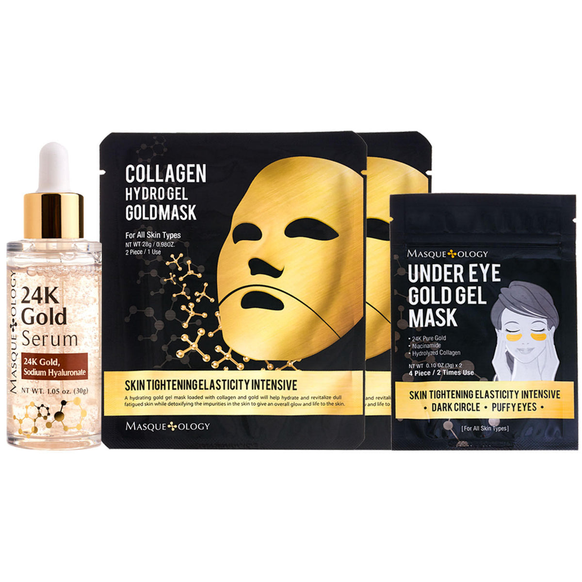Masqueology Gold Lovers Collection Set, 1 ea
