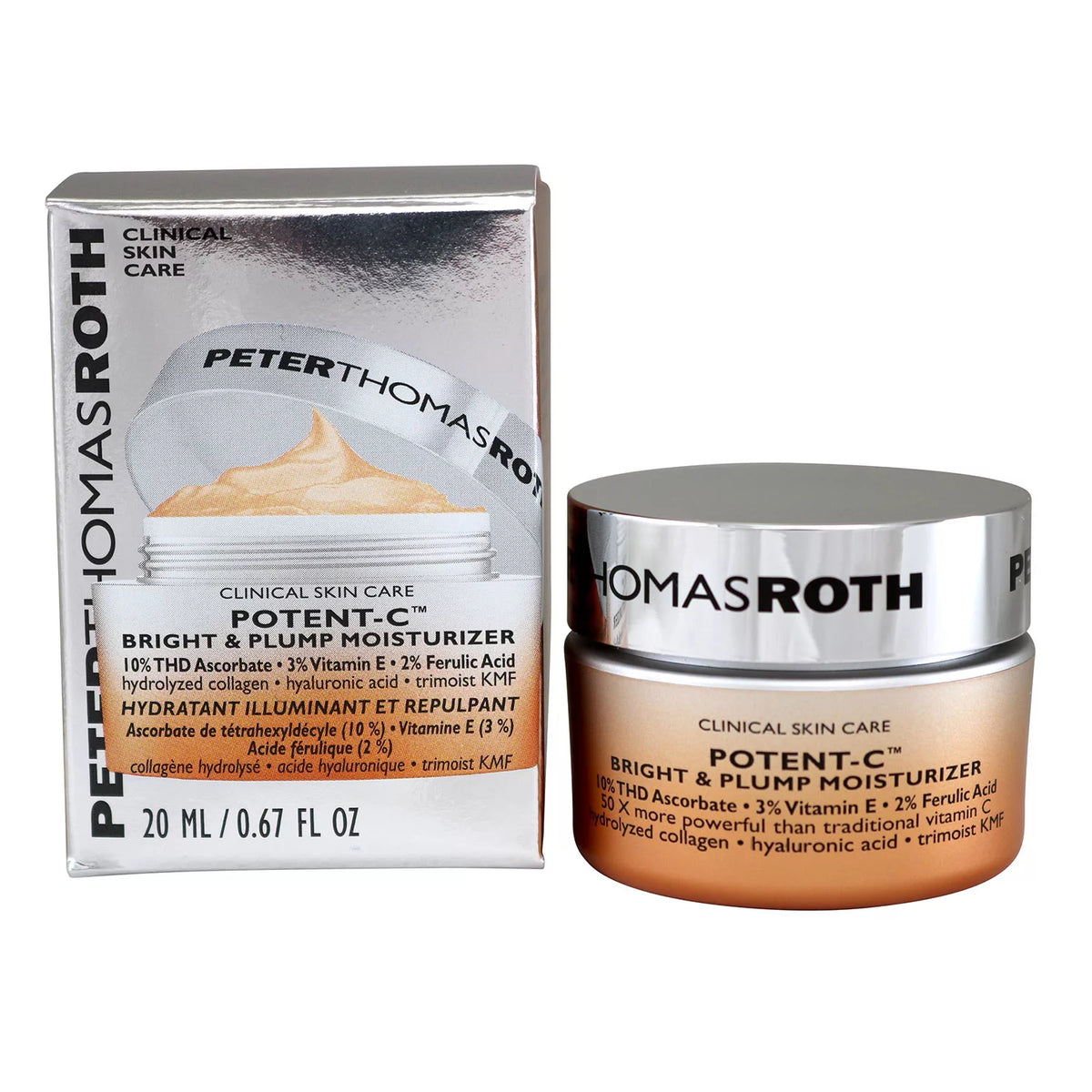 Peter Thomas Roth Potent-C Bright & Plump Moisturizer, 1 ea