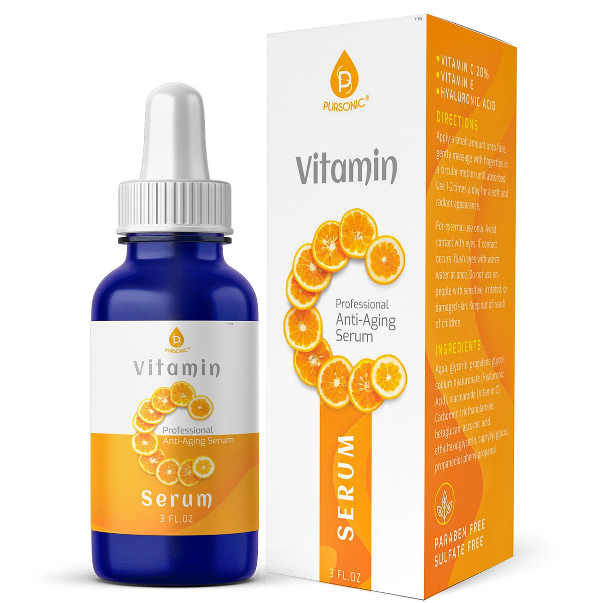 Pursonic Vitamin C Serum, 1 ea